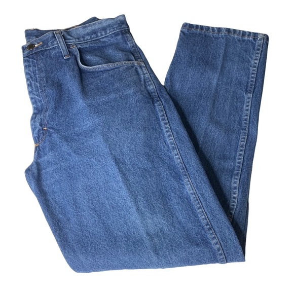 Men’s Rustler Blue Denim Jeans - Picture 1 of 7